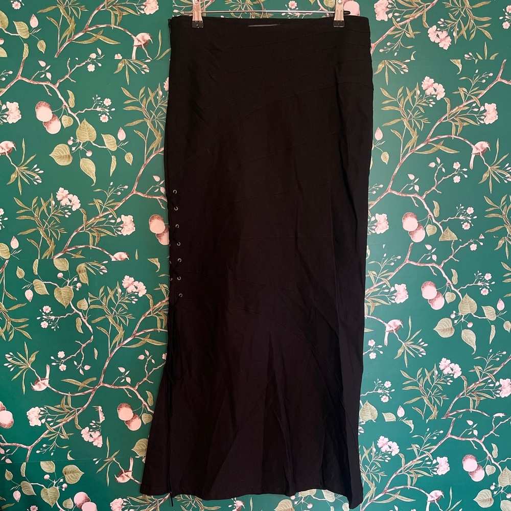 Vintage Bisou Bisou maxi skirt
